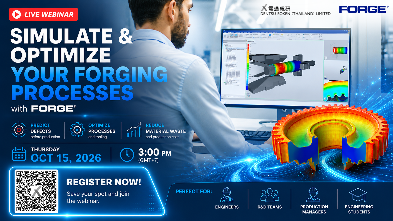 Forge Webinar presented by Dentsu Soken Thailand
